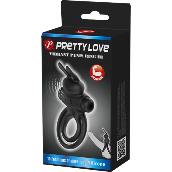 Pretty Love – Vibrant Penis Ring III | Vibrating Cock & Ball Ring