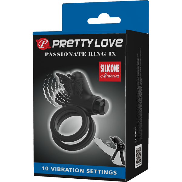 Pretty Love - Passionate Ring IX | Vibrating Cock & Ball Ring