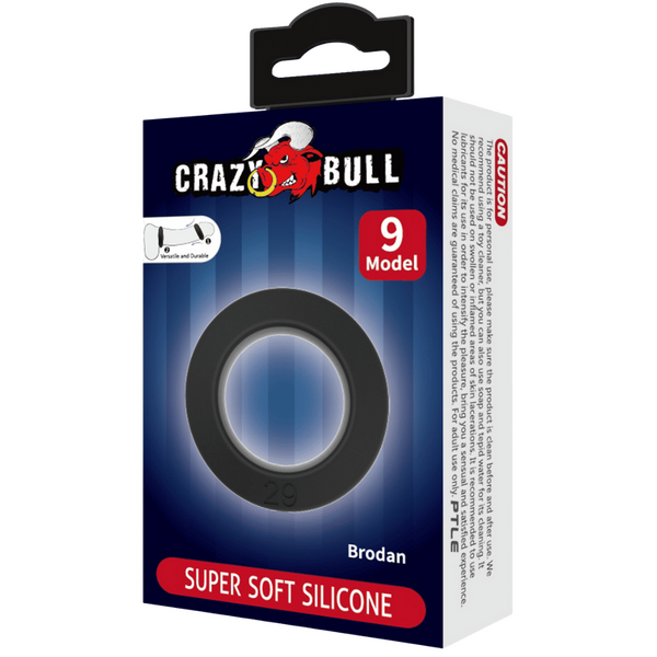 Pretty Love - Crazy Bull Super Soft Silicone Cockring - Brodan | Cock Ring