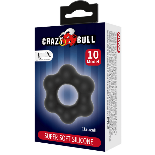 Pretty Love - Crazy Bull Super Soft Silicone Cockring - Clauzell | Cock Ring