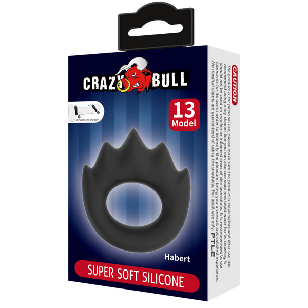 Pretty Love - Crazy Bull Super Soft Silicone Cockring - Habert | Cock Ring