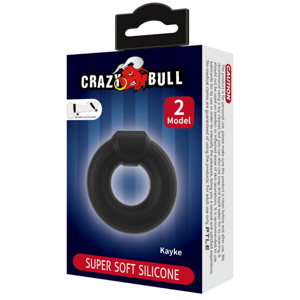 Pretty Love - Crazy Bull Super Soft Silicone Cockring - Kayke | Cock Ring