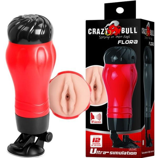 Pretty Love - Crazy Bull Flora Pussy | Vibrating Male Masturbator