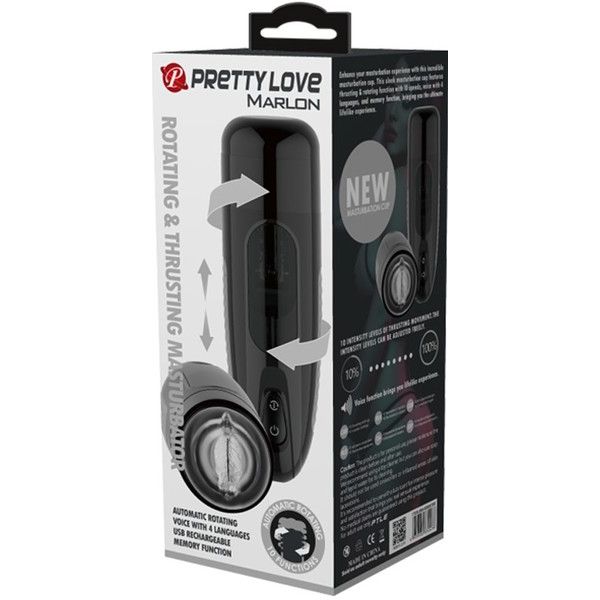 Pretty Love - Marlon | Thrusting & Rotating Masturbator