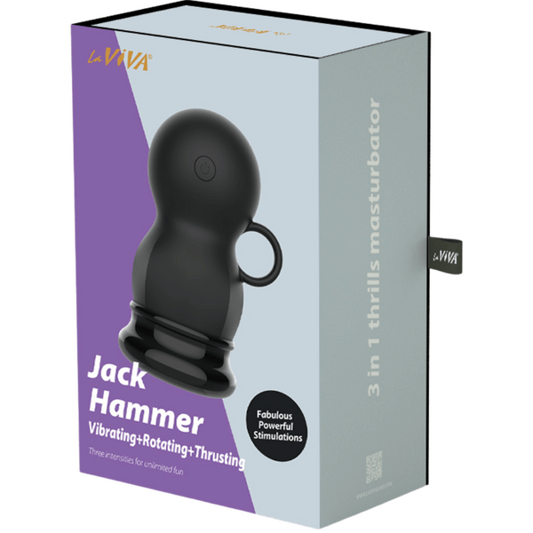 Laviva – Jack Hammer | 3-in-1 Thrills Masturbator