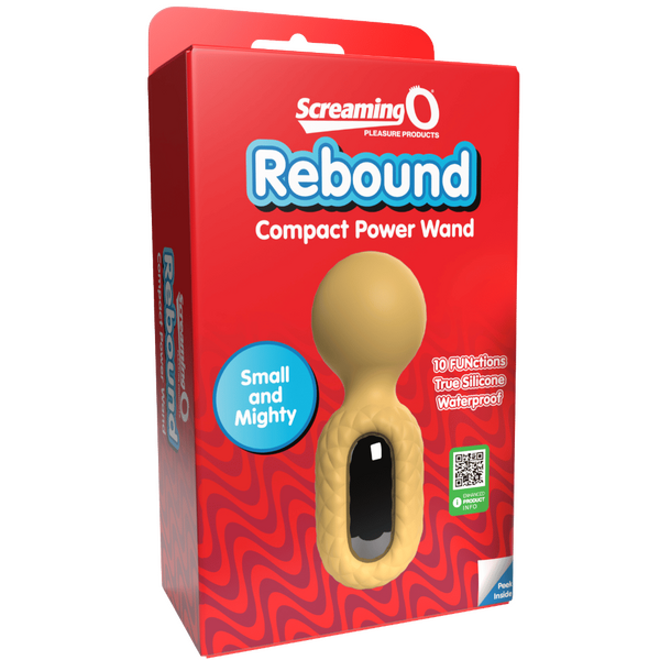 Screaming O – Rebound Compact Power Wand | Mini Wand Vibrator