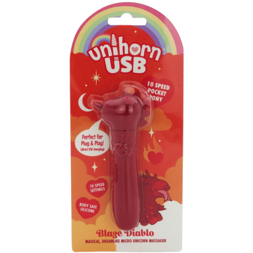 Creative Conceptions – Unihorn USB Bullet Blaze Diablo | Bullet Vibrator
