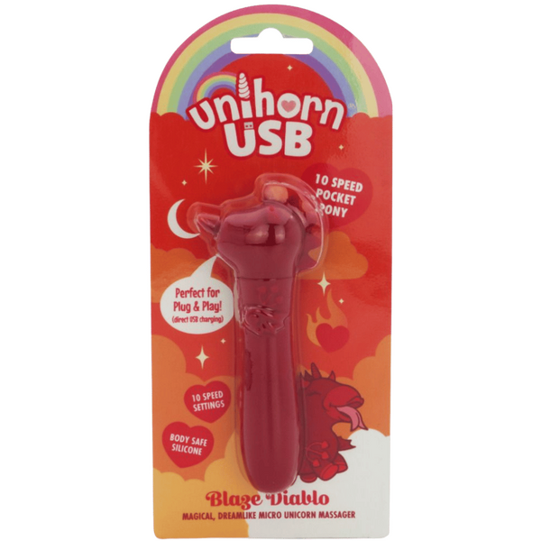 Creative Conceptions – Unihorn USB Bullet Blaze Diablo | Bullet Vibrator