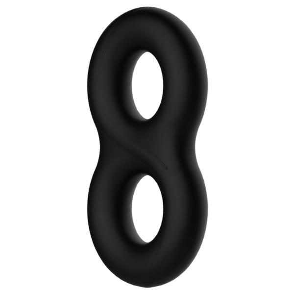 Pretty Love - Crazy Bull Super Soft Silicone Cockring - Figure 8 | Cock & Ball Ring