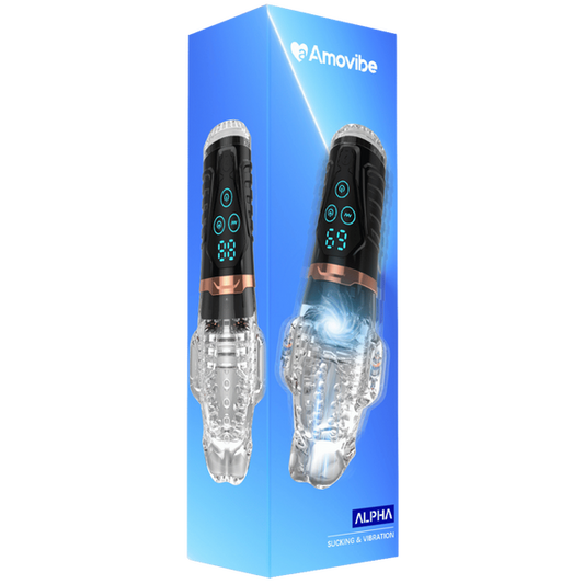 Amovibe - Alpha | Sucking & Vibrating Masturbator