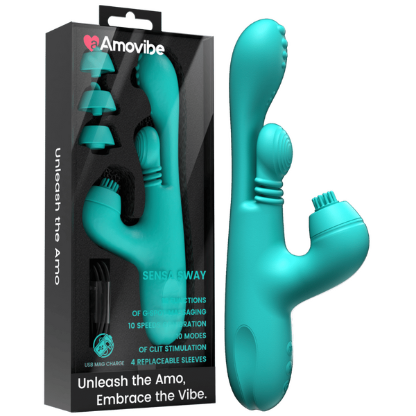 Amovibe - Sensa Sway | Triple Stimulator Vibrator