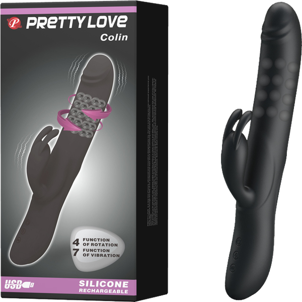 Pretty Love - Colin | Rechargeable Rabbit Vibe