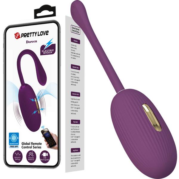 Pretty Love - Global Remote Control Series Doreen | App-Controlled Vibrating Egg