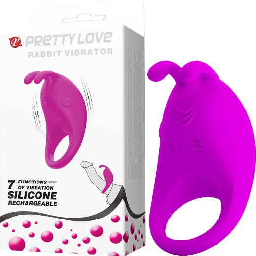 Pretty Love – Rabbit Vibrator |  Rechargeable Cockring