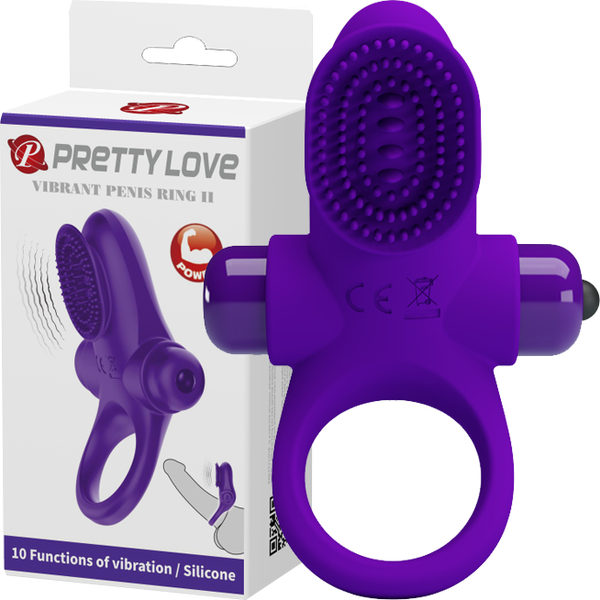 Pretty Love – Vibrant Penis Ring II | Vibrating Cock Ring