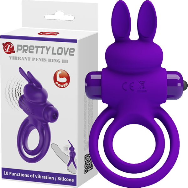 Pretty Love – Vibrant Penis Ring III | Vibrating Cock & Ball Ring