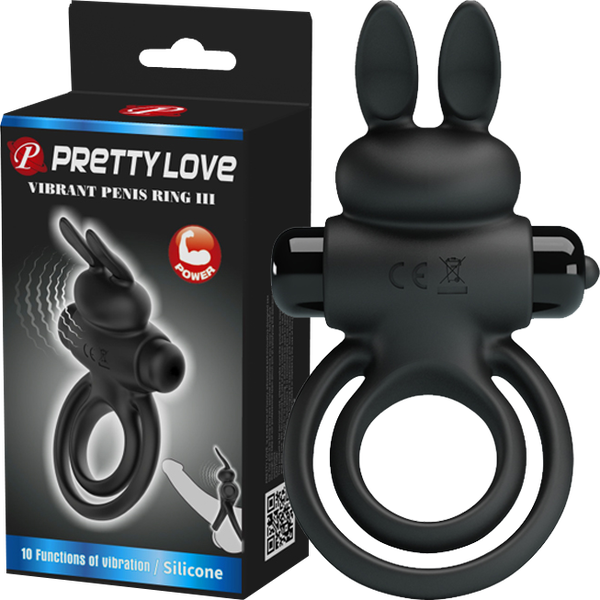Pretty Love – Vibrant Penis Ring III | Vibrating Cock & Ball Ring