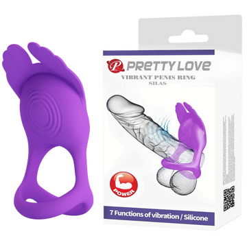 Pretty Love - Vibrant Penis Ring - Silas | Vibrating Cock & Ball Ring