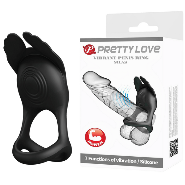 Pretty Love - Vibrant Penis Ring - Silas | Vibrating Cock & Ball Ring