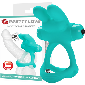 Pretty Love - Passionate Dante | Vibrating Cock & Ball Ring