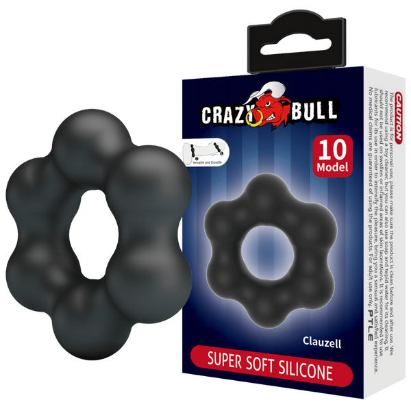 Pretty Love - Crazy Bull Super Soft Silicone Cockring - Clauzell | Cock Ring
