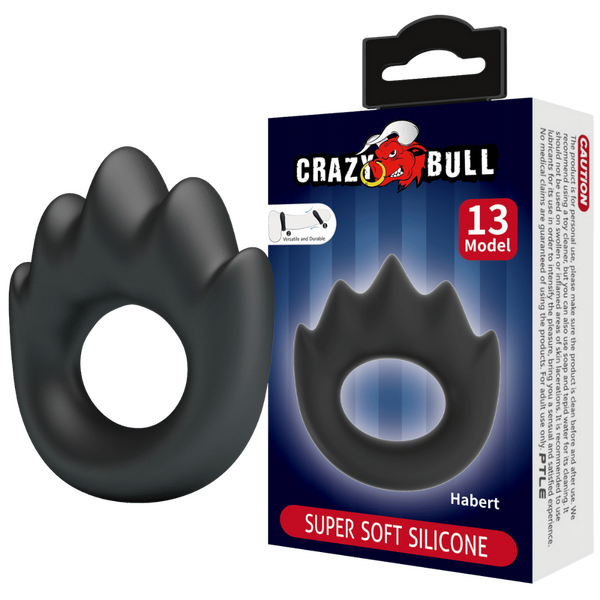 Pretty Love - Crazy Bull Super Soft Silicone Cockring - Habert | Cock Ring