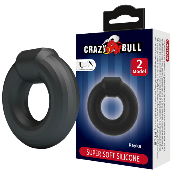 Pretty Love - Crazy Bull Super Soft Silicone Cockring - Kayke | Cock Ring