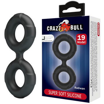 Pretty Love - Crazy Bull Super Soft Silicone Cockring - Radwan | Cock & Ball Ring