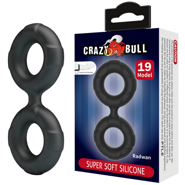 Pretty Love - Crazy Bull Super Soft Silicone Cockring - Radwan | Cock & Ball Ring