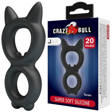 Pretty Love - Crazy Bull Super Soft Silicone Cockring - Toran | Cock& Ball Ring
