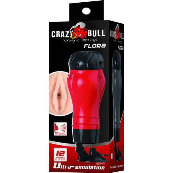 Pretty Love - Crazy Bull Flora Pussy | Vibrating Male Masturbator