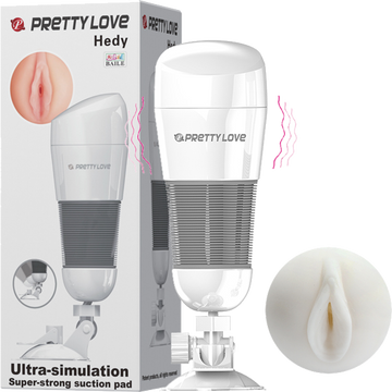 Pretty Love - Hedy w/ Wall Mount | Vibrating Masturbator