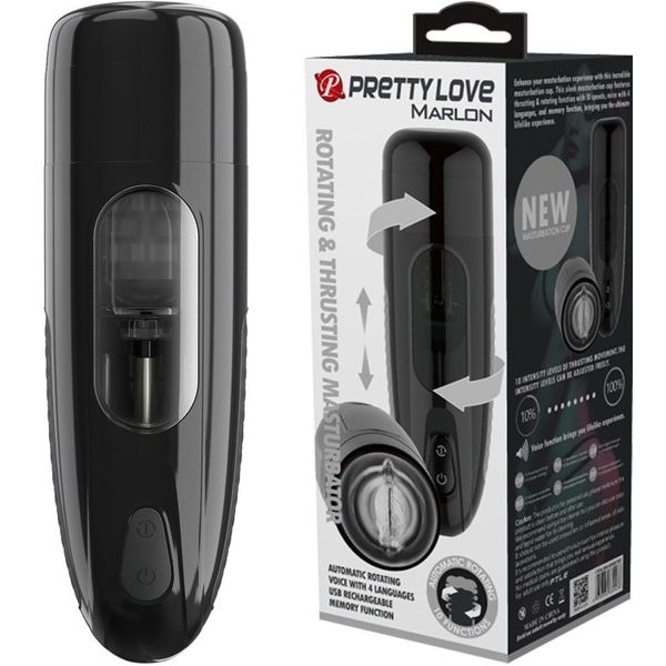 Pretty Love - Marlon | Thrusting & Rotating Masturbator