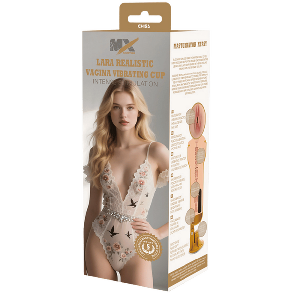Mx – Lara | Realistic Vagina Vibrating Cup