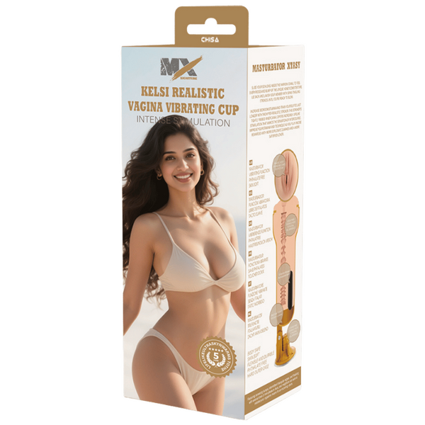 Mx – Kelsi | Realistic Vagina Vibrating Cup