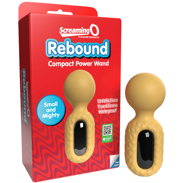 Screaming O – Rebound Compact Power Wand | Mini Wand Vibrator