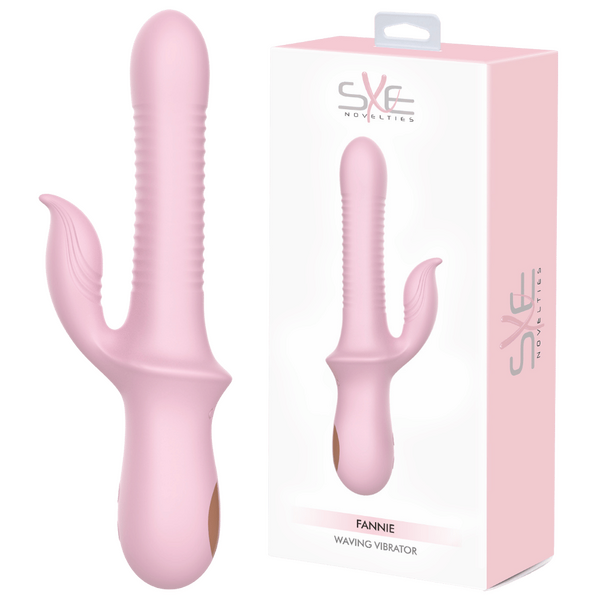 Sxe Novelties - Fannie Rechargeable Waving Vibrator | Rabbit Vibrator