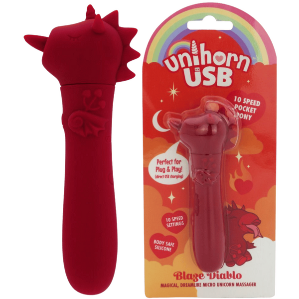 Creative Conceptions – Unihorn USB Bullet Blaze Diablo | Bullet Vibrator