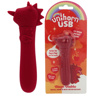 Creative Conceptions – Unihorn USB Bullet Blaze Diablo | Bullet Vibrator