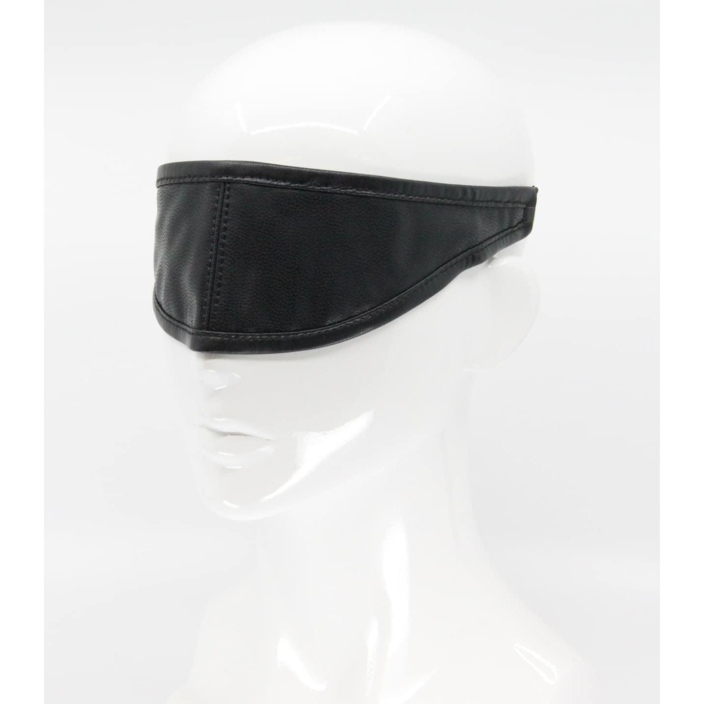 Love In Leather - Total Block Out Blindfold | Black
