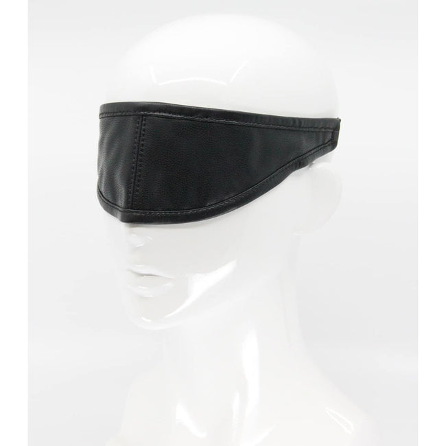 Love In Leather - Total Block Out Blindfold | Black