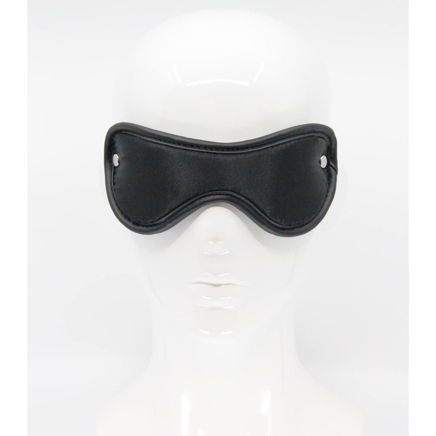 Love In Leather - Satin Blindfold | Black