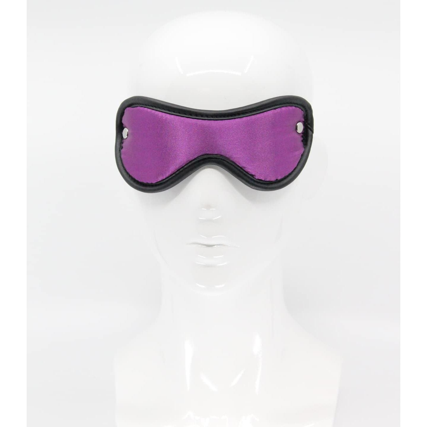 Love In Leather - Satin Blindfold | Purple
