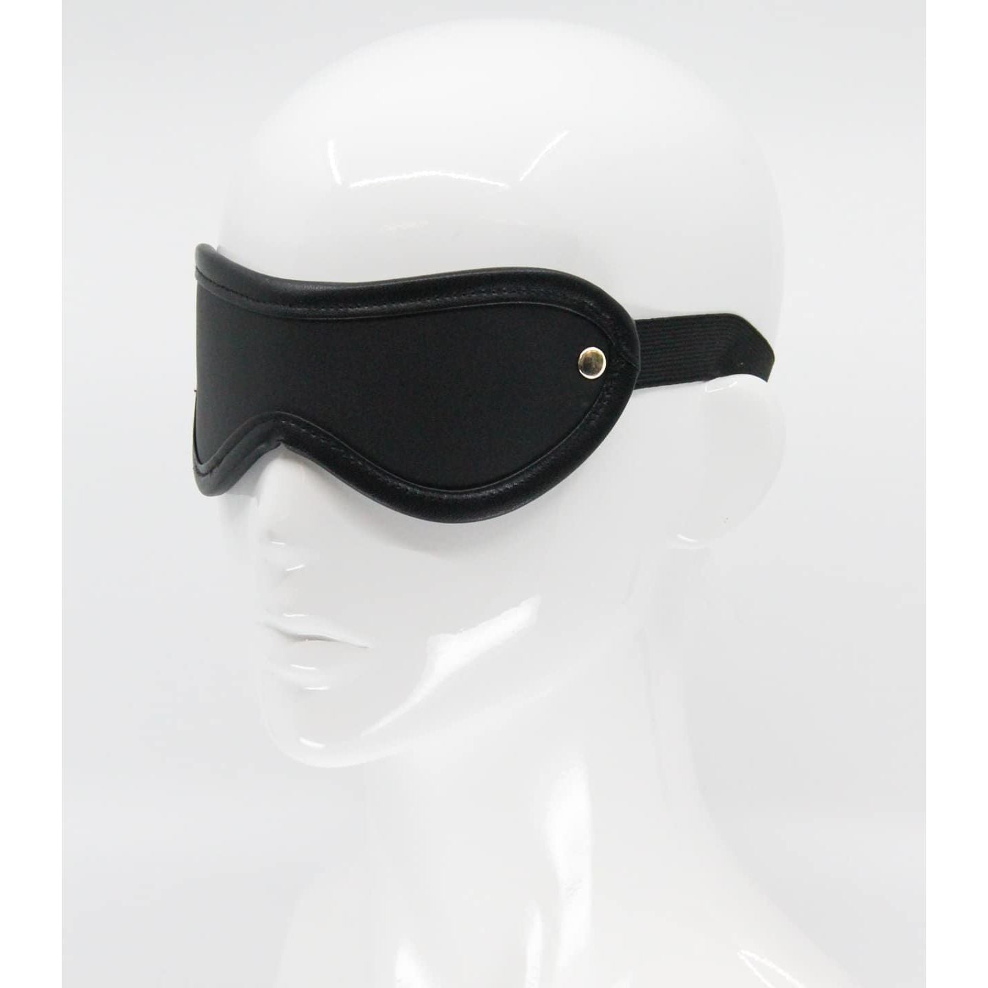 Love In Leather - Leather Blindfold | Gold