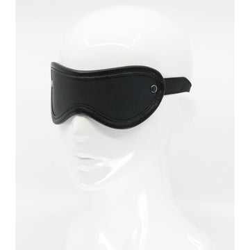 Love In Leather - Leather Blindfold | Pewter