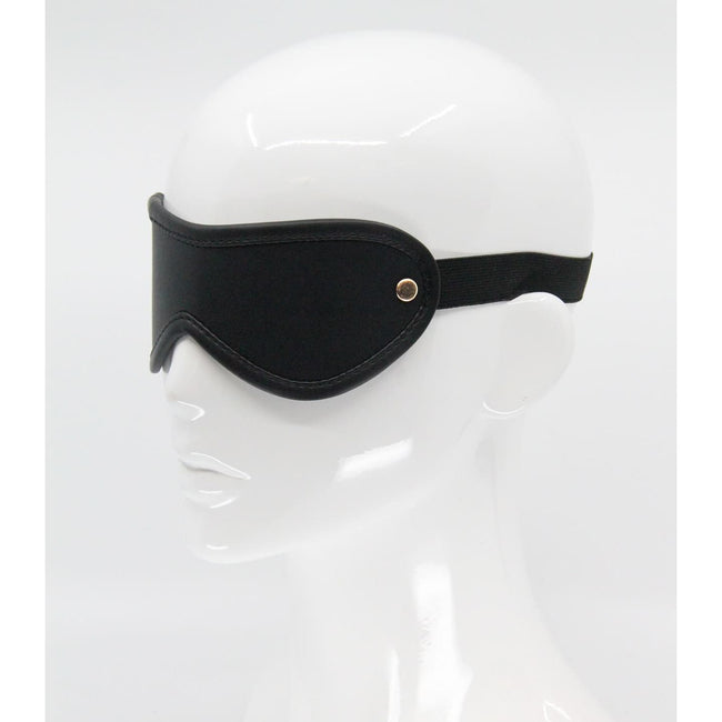 Love In Leather - Leather Blindfold | Rose Gold