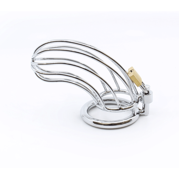 Love In Leather - Bird Cage Style Chastity Device | 40mm