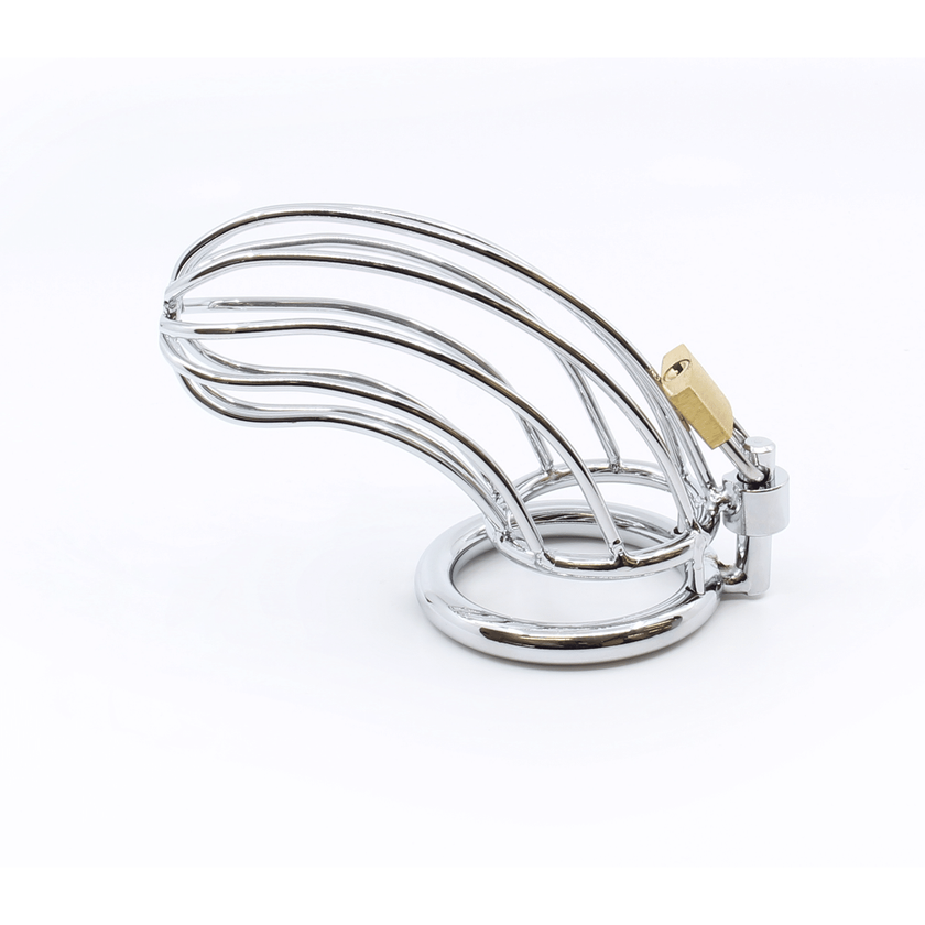 Love In Leather - Bird Cage Style Chastity Device | 50mm