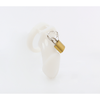 Love In Leather - Silicone Cock Cage | Long Clear