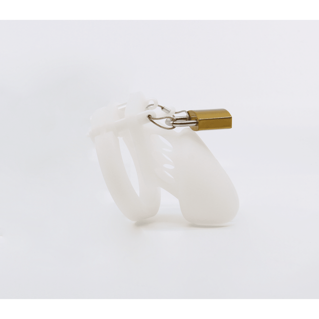 Love In Leather - Silicone Cock Cage | Short Clear